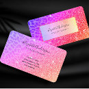 Search for purple foil business cards Sparkle