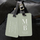 Search for sage green luggage tags Simple