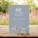 Search for dusty blue birthday invitations Rustic