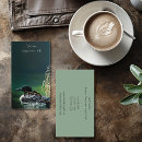 Search for outing business cards Green