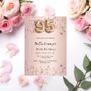 Search for 95 year old birthday invitations Modern