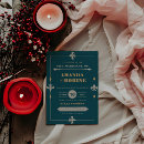Search for teal turquoise and gold wedding invitations Ocean blue