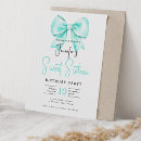 Search for turquoise sweet 16 invitations Sweet sixteen birthday party