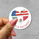 Search for mexican flags stickers Hearts