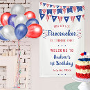 Search for 4th of july party decor Little firecracker