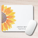 Search for sunflower mouse mats Floral
