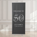 Search for 50th birthday banners Trendy