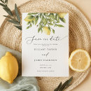 Search for lemon save the dates Mediterranean