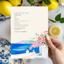Search for bougainvillea wedding invitations Santorini