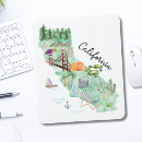 Search for california state mouse mats Illustration