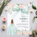 Search for pink and green invitations Coquette