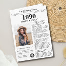 Search for 1990 birthday cards Born in 1990