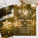 Search for double celebration invitations Joint