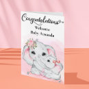 Search for elephant baby congratulations cards Watercolor