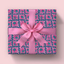 Search for block print wrapping paper Pink