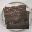 Search for dark 4x5 invitations Rustic