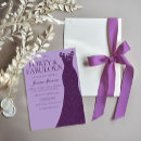 Search for purple 40th birthday invitations Lilac