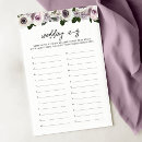 Search for purple bridal shower games Modern