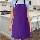 Search for dark purple aprons Modern