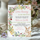 Search for easter bunny baby shower invitations Wildflowers