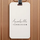 Search for classy luggage tags Modern minimalist