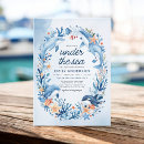 Search for sea creature baby shower invitations For her