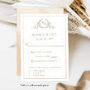 Search for beige rsvp cards Kindly reply