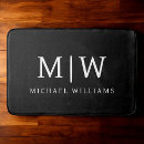 Search for modern bath mats Black and white