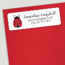 Search for ladybug return address labels Ladybird