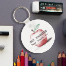 Search for red back key rings Best teacher ever