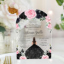 Search for pink and silver quinceanera invitations For kids