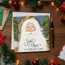 Search for wonderful christmas cards Santa claus
