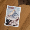 Search for zermatt postcards Watercolor