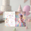Search for unicorn 1st birthday invitations Magical