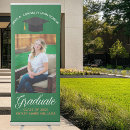 Search for green gold banners University