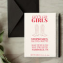 Search for texas hen party invitations Cowgirl