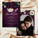 Search for purple hydrangea save the dates Botanical