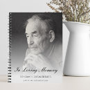 Search for memorial notebooks Celebration of life