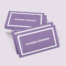 Search for influencer business cards Minimalist