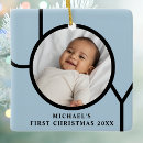 Search for blues christmas tree decorations Baby boy
