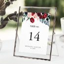 Search for blue flower table cards For her