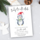 Search for penguin baby shower invitations Watercolor
