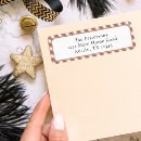 Search for buffalo plaid return address labels Elegant
