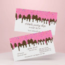 Search for chocolate drip business cards Sweet