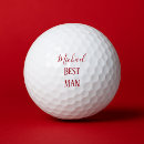 Search for wedding golf balls Best man