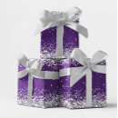 Search for silver and purple wrapping paper Glam