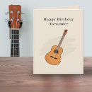 Search for acoustic guitar birthday cards Guitarist