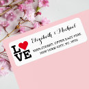 Search for husband and wife return address labels Classic
