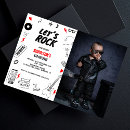 Search for lets rock invitations For kids