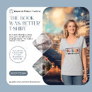 Search for the book was better tshirts Bookworm